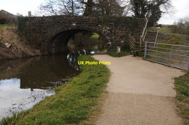 Photo 6"x4" Bridge 56, Monmouthshire and Brecon Canal Pontypool\/Pont-y-pwl c2013