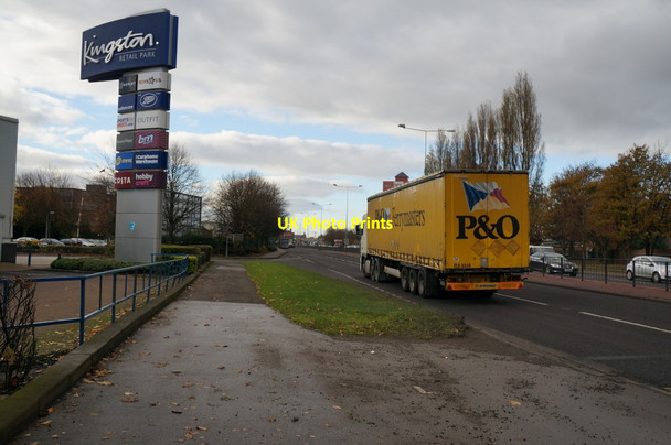 Photo 6"x4" A63, Hessle Road, near Kingston Retail Park Hull Kingston upon Hull c2013