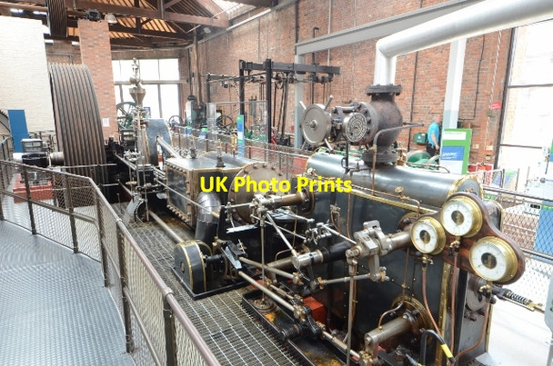 Photo 6"x4" Firgrove Mill engine - MOSI Manchester c2013