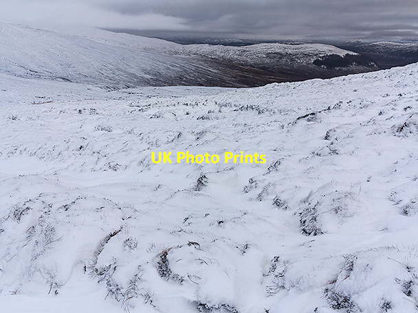 Photo 6"x4" Moorland south-west of Meall na-h Aisre Dubh Lochan\/NN4999 c2013