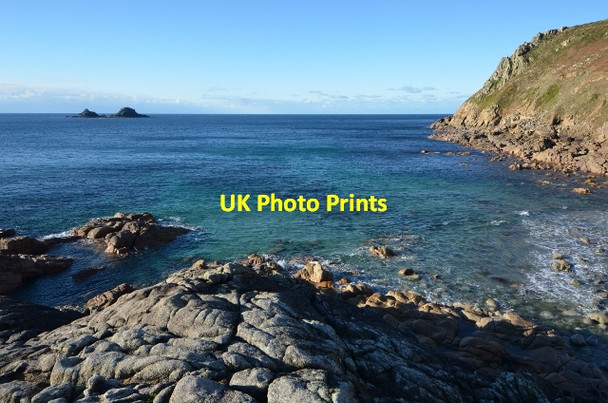 Photo 6"x4" Porth Nanven - Gribba Point Nanquidno c2013