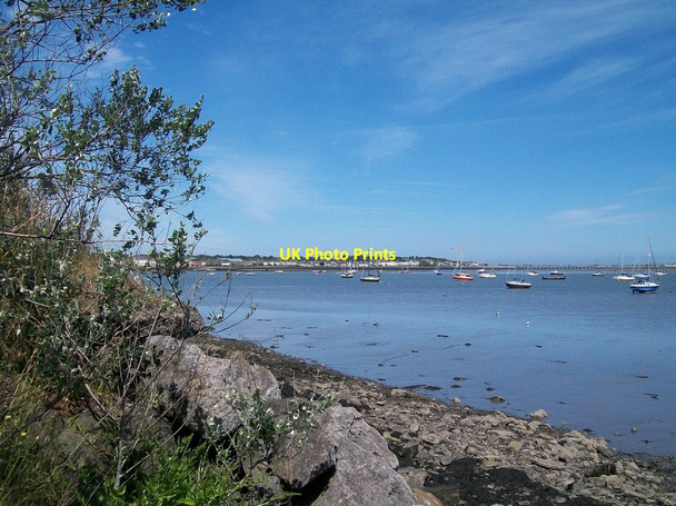 Photo 6"x4" Clontarf viewed across the Tolka Estuary Clontarf c2013