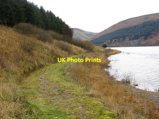 Photo 6"x4" Path, St Mary's Loch Bowerhope c2013