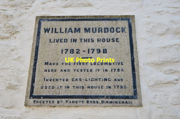 Photo 6"x4" William Murdoch's House - Redruth Redruth c2013