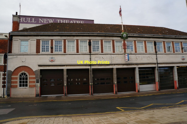 Photo 6"x4" Central Fire Station, Worship Street, Hull Kingston upon Hull c2013