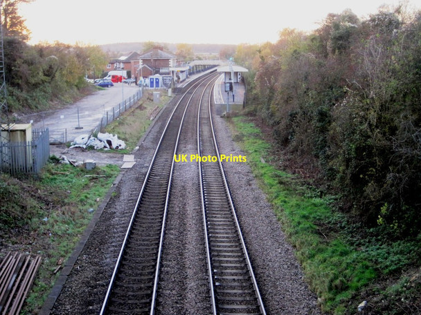 Photo 6"x4" Whitchurch railway station, Hampshire Lynch Hill\/SU4648 c2013