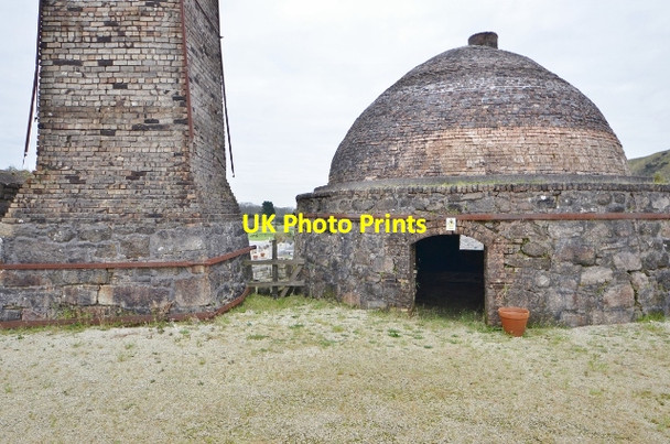Photo 6"x4" Carbis Brickworks - Beehive Kiln Carbis c2013