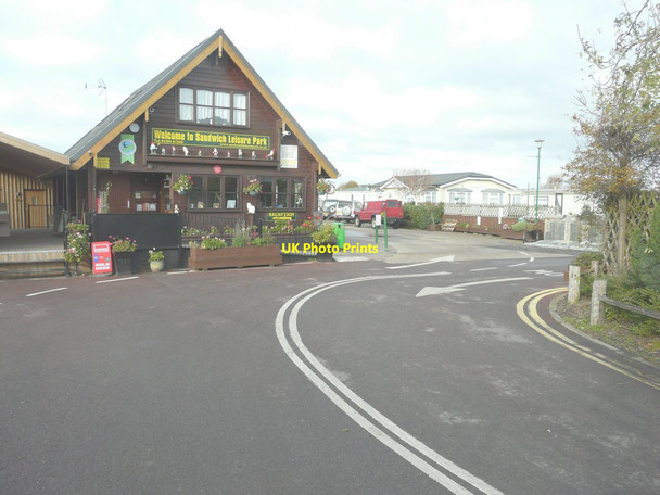 Photo 6"x4" Sandwich Leisure Park, Woodnesborough Road Sandwich c2013