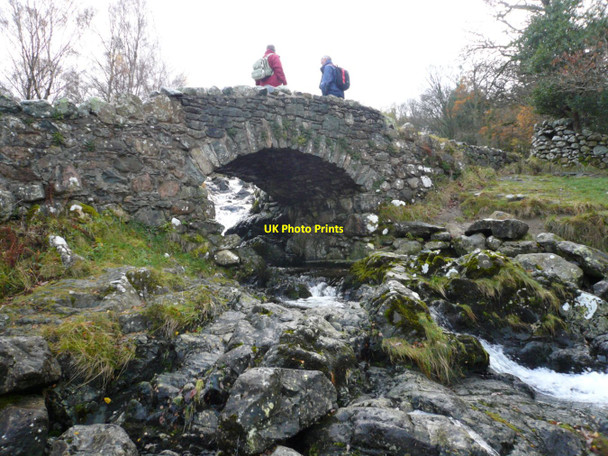 Photo 6"x4" Ashness Bridge Dale Bottom\/NY2921 c2013