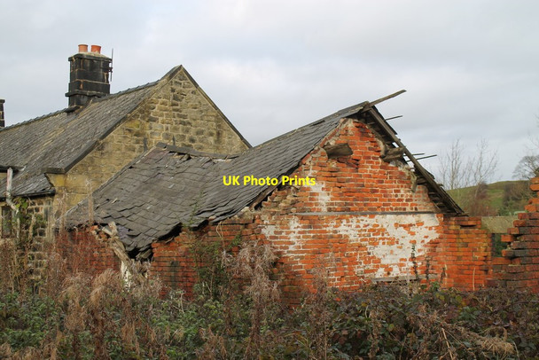 Photo 6"x4" Ruin at Moorside Farm Finkle Street c2013