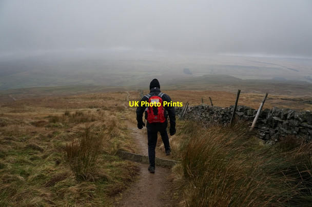 Photo 6"x4" Heading down Buckden Pike to Buckden, Yorkshire Cray\/SD9479 c2013