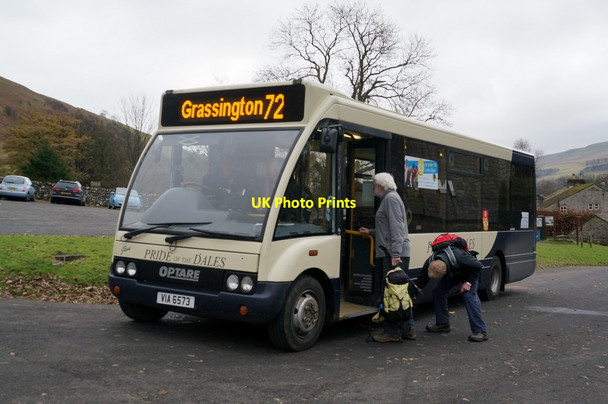 Photo 6"x4" Pride of the Dales Bus #72 to Grassington Buckden\/SD9477 c2013