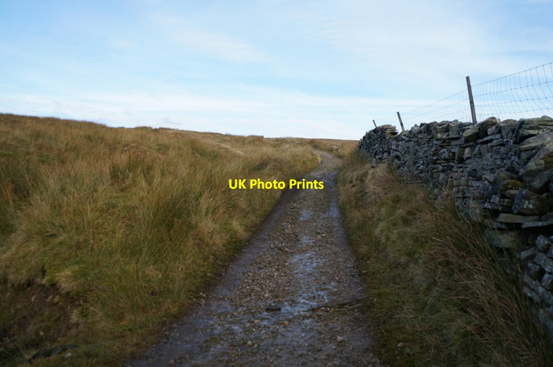 Photo 6"x4" Top Mere Road to Cam Head Kettlewell c2013