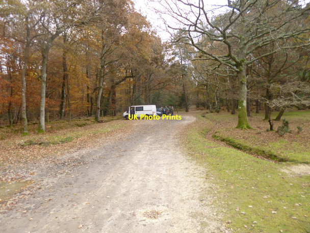 Photo 6"x4" Clayhill Heath Car Park Clayhill\/SU3007 c2013