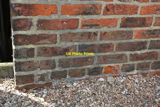 Photo 6"x4" Benchmark on Viewley Hill House Brompton\/SE3796 c2013