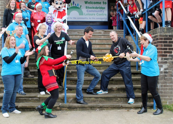 Photo 6"x4" Opening of Stocksbridge Community Leisure Centre Stocksbridge c2013