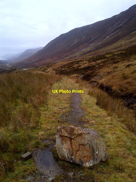 Photo 6"x4" Old A832, Glen Docherty Creag Bhuidhe\/NH0659 c2013