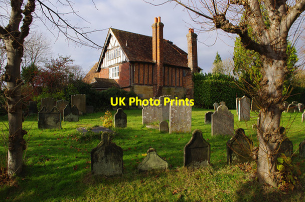 Photo 6"x4" Graveyard at Speldhurst Speldhurst c2013