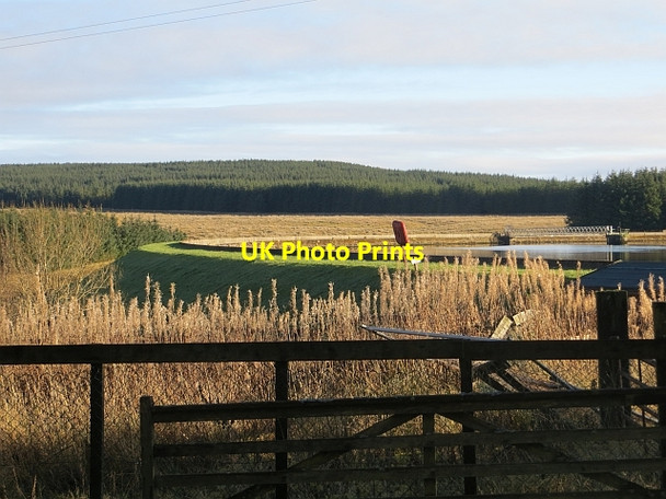 Photo 6"x4" Dam, Kype Reservoir Ara Burn c2013