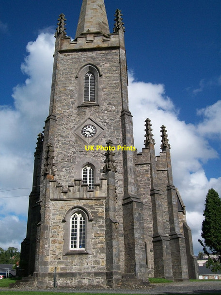 Photo 6"x4" The western facade of Urney Parish Church, Cavan Cavan c2013