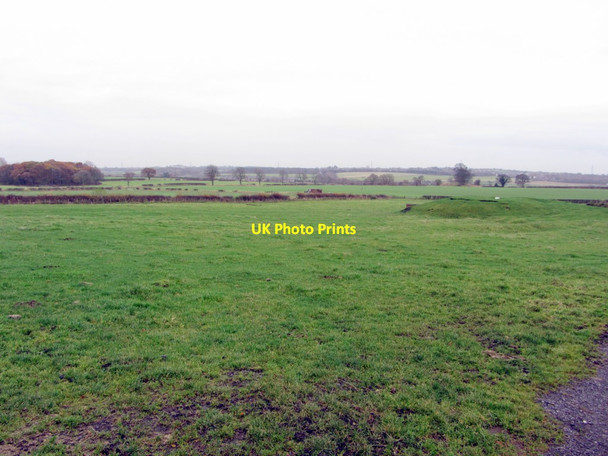 Photo 6"x4" Fields & old coal pit south-east of Broomhall Farm Callerton Lane End c2013