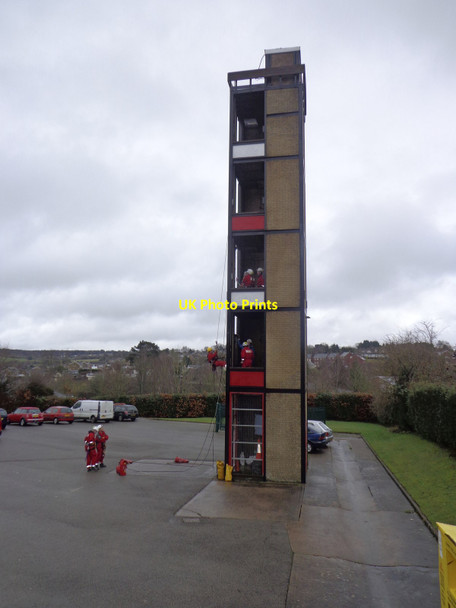 Photo 6"x4" Coleford Fire Station Tower Coleford\/SO5710 c2013