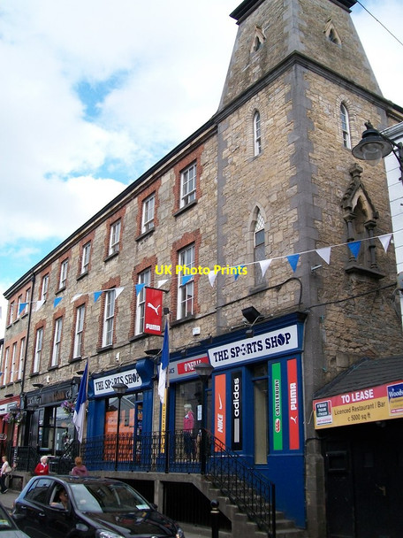 Photo 6"x4" A row of small businesses in Church Street, Cavan Cavan c2013