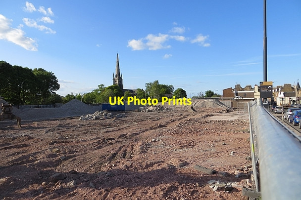 Photo 6"x4" Dalkeith bus garage site Dalkeith\/NT3467 c2013