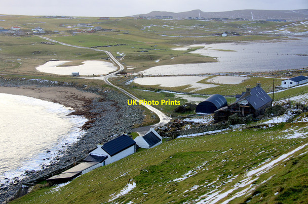 Photo 6"x4" The Banks, Norwick, and the Norwick Meadows Kirkaton c2013
