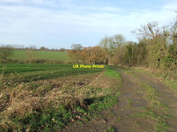 Photo 6"x4" Farmers Track Clopton Corner c2013