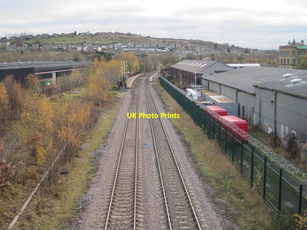Photo 6"x4" Batley railway station, Yorkshire Batley c2013