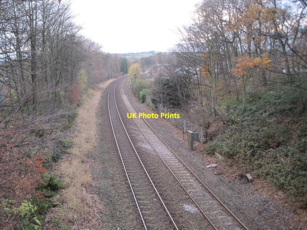 Photo 6"x4" Lightcliffe railway station (site), Yorkshire Brighouse\/SE1423 c2013