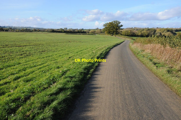 Photo 6"x4" The road to Paxford Aston Magna c2013