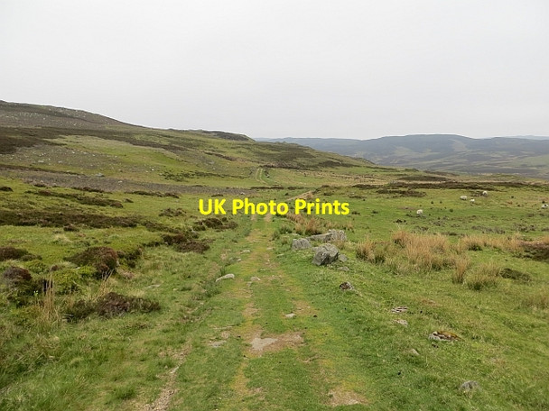 Photo 6"x4" Pass on Riemore Hill Riemore Hill c2013