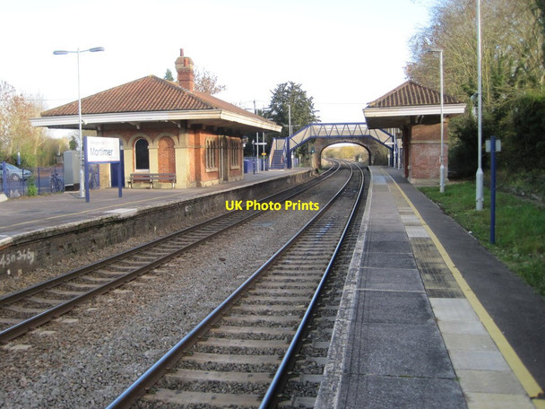 Photo 6"x4" Mortimer railway station, Berkshire Stratfield Mortimer c2013