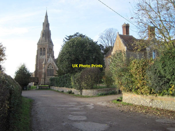 Photo 6"x4" St. Mary the Virgin church, Stratfield Mortimer Stratfield Mortimer c2013