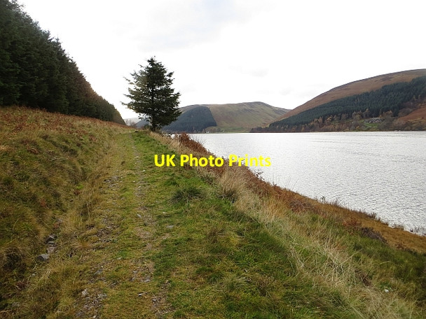 Photo 6"x4" Path, St Mary's Loch Bowerhope c2013