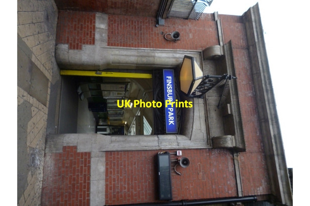 Photo 6"x4" Finsbury Park Station, Seven Sisters Road N4 Islington\/TQ3184 c2013