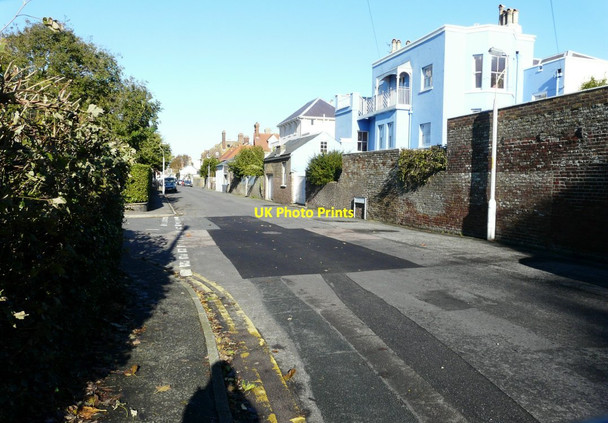 Photo 6"x4" Houses along Liverpool Road Deal c2013