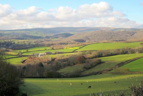 Photo 6"x4" View over Pridhamsleigh Buckfastleigh c2013