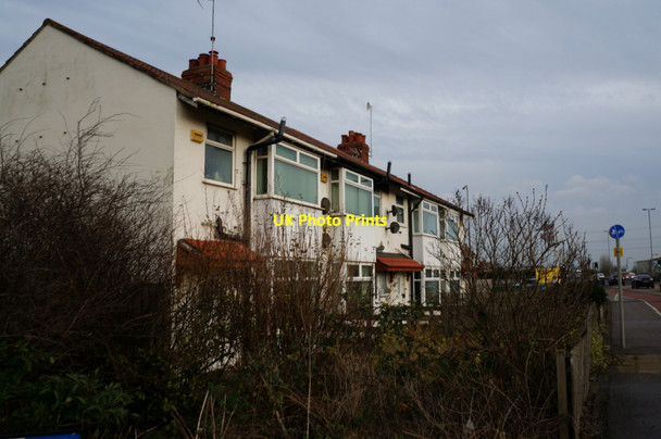 Photo 6"x4" Houses on Hull Road, East Yorkshire Salt End c2013