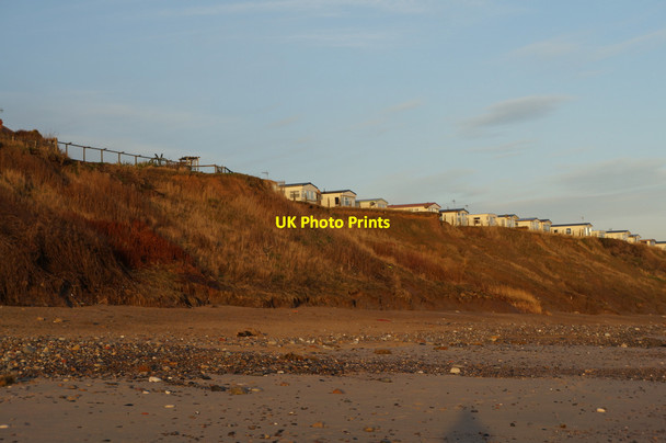 Photo 6"x4" Caravans at North Cliff, Hornsea Hornsea c2013