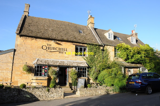 Photo 6"x4" The Church Arms, Paxford Paxford c2013
