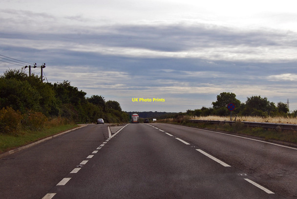 Photo 6"x4" A303, parking area Andover c2013