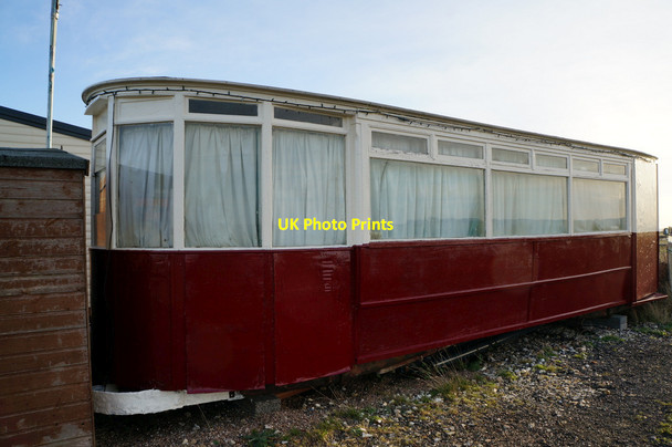Photo 6"x4" A former tram at Skipsea Cliff, Holderness Skipsea Brough c2013