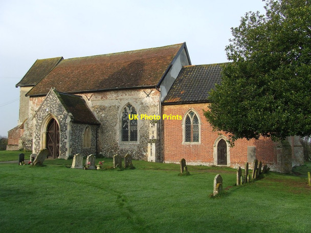 Photo 6"x4" St Andrew Redlingfield Redlingfield c2013