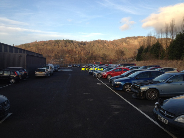 Photo 6"x4" Insurance yard near Friarton Perth\/NO1123 c2013