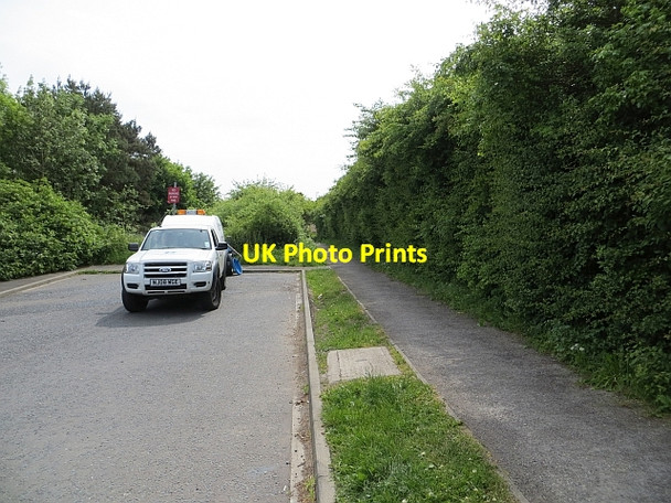 Photo 6"x4" Path, Barmston Lane Washington\/NZ3157 c2013