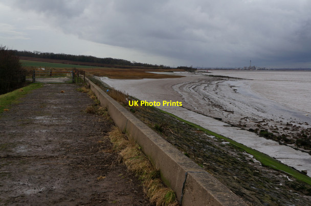 Photo 6"x4" The Viking Way towards South Ferriby Barton Waterside c2013