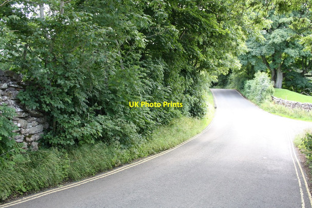 Photo 6"x4" Road towards Yore Bridge from Carperby Carperby\/SE0089 c2013